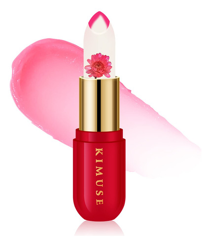 Kimuse Flower Balm Ph - Lapiz Labial Que Cambia De Color, Ba