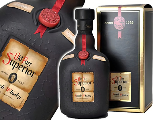 Whisky Blended Old Parr Superior 43%abv Origen Escocia.