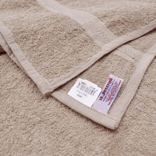 Toalla Baño La Josefina 130x70 400 Grs. Colores Algod Color Beige Liso