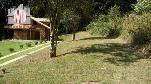 Chácara Nova, Maravilhosa, Acabamento Todo Em Madeira De Lei, Com 2 Dormitórios, À Venda, 5990 M² Por R$ 320.000 - Rural - Socorro/sp - Ch0755