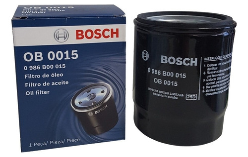 Filtro De Oleo Blindado Bosch Fiat Siena 1.3 8v 2004 2005