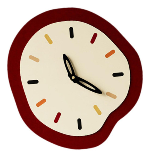 Reloj De Pared Decorativo, Fácil De Colgar, 28,5 Cm X 30 Cm