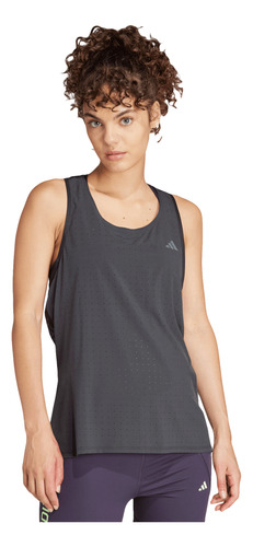 Tank adidas Correr Adizero Mujer Negro