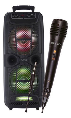 Parlante Portatil Inalambrico Bluetooth Karaoke Microfono