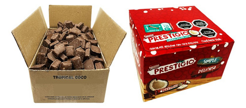 Tropical Coco + Prestigio -para Amantes Del Coco Y Chocolate