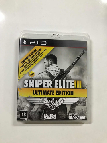 Imagem 1 de 3 de Jogo Ps3 Sniper Elite 3 Original Mídia Física