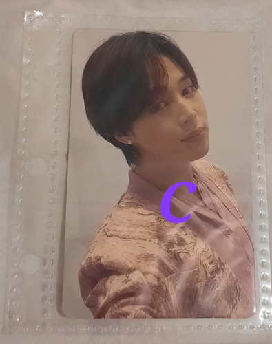 Photocard Bts Jimin Proof Original Pc Jimin Proof