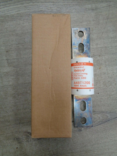 New Gould Shawmut A4bt1200 1200 Amp Fuse 600v Class Bdb