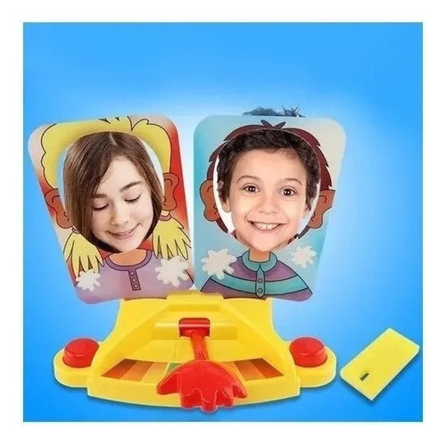 Q Lazhu Cream Pie Face Showdown Juego Doble Golpe