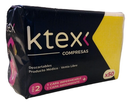 Compresas Descartables 50u K-tex Pro2 - Odontología