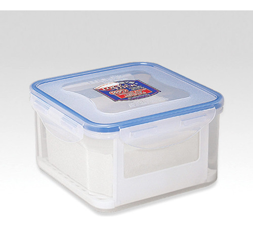Recipiente Lock & Lock Cuadrado De Plástico Para Alimentos
