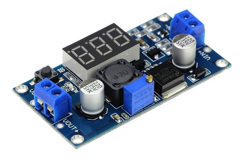 Fuente Lm2596 Step-down Dc-dc 1,23-35v 3a Voltimetro Display