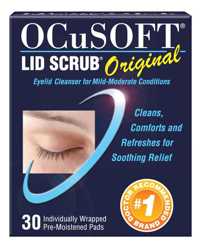 Ocusoft Lid Scrub Original 30 Almohadillas Prehumedas Orig.