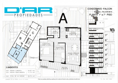 Venta En Pozo - Unidades De 1 - 2 Y 3 Ambientes - Ramón Falcón 6600