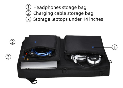 Bolsa Mezcladora De Dj Para Pioneer Ddj-sr 2/sr/traktor Kon