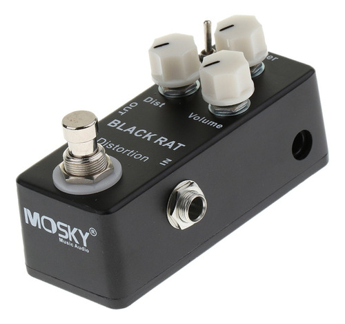 Black Rat Distortion Pedal De Efectos De Guitarra True