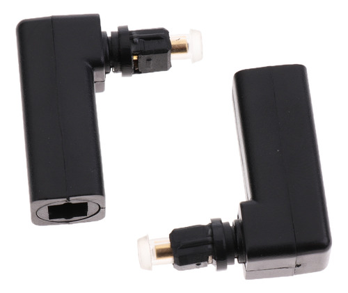 2pcs Adaptador Óptico Con Ángulo Compatible Con Puertos De