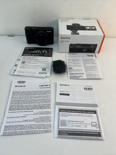 Sony Zv-1 Compact Digital Camera For Content Creators