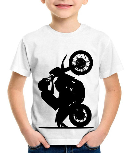 Camiseta Infantil Moto Grau Xt 660