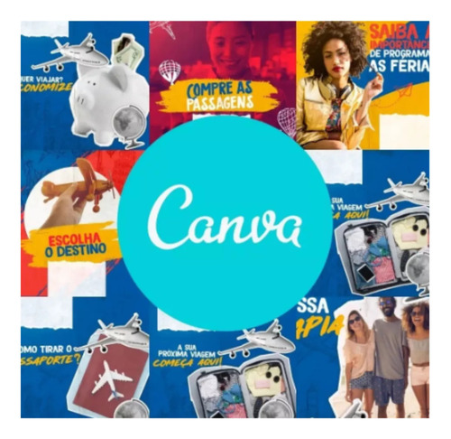 10 Templates No Canva Editáveis Agência De Viagem Divugaçoes