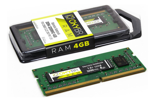 Memória Ram Notebook Oxybr Ddr4 4gb 3200mhz