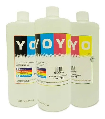 1 Litro De Liquido Limpia Destapa Cabezales Yoyo 1000ml