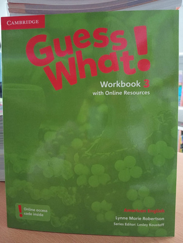 Guess What! 3 Workbook