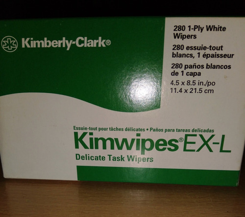 Toallas Antiestatica Limpieza Fibra Optica Kimwipes