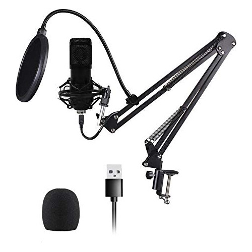 Usb Condenser Microphone Computer Mic Kit Professional ...