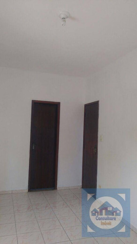 Casa Com 2 Dormitórios À Venda, 91 M² Por R$ 180.000,00 - Parque São Vicente - São Vicente/sp - Ca0972