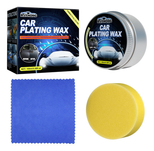 Set De Encerado De Cristal Para Coche, Cera Para Revestimien
