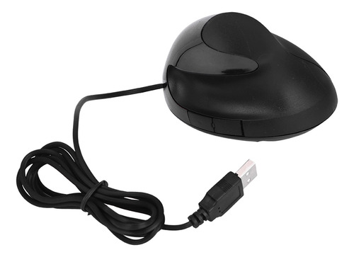 Mouse Vertical 1600dpi Com Fio Usb, Design Ergonômico, Desca