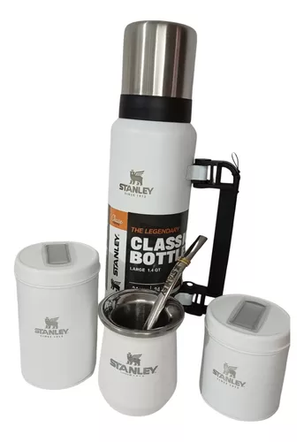 Set de mate Stanley Adventure 1L (Verde / Blanco) - La Boutique del Mate