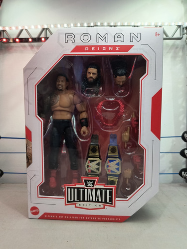 Figura Wwe Mattel Ultimate Edition Roman Reigns Tribal Cheif