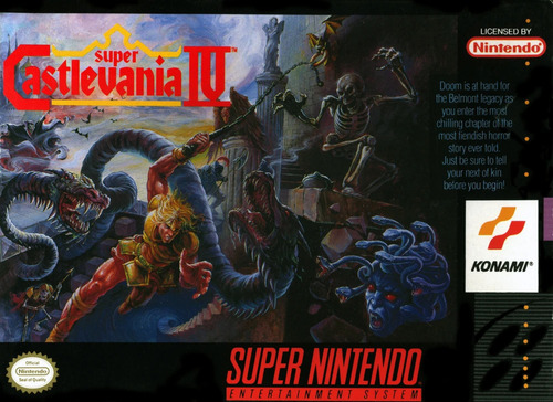 Super Castlevania Iv Snes Repro Nuevo Con Caja