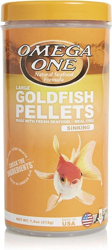 Goldfish Pellets 6mm 212gr Omega One Par - g a $136