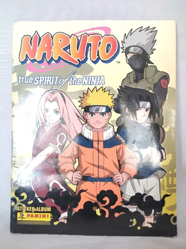 Álbum De Estampas Naruto True Spirit Of The Ninja Incompleto