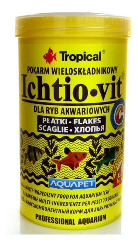 Ração Para Peixe Ichtio-vit Tropical 100g