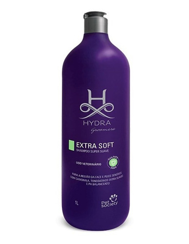 Hydra Extra Soft Facial Shampoo Perros Y Gatos 1lt