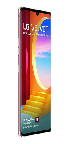 Imagem 5 de 7 de LG Velvet Dual SIM 128 GB illusion sunset 6 GB RAM