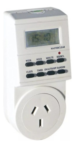 Terruptor Timer Horario Digi Enchufable Progr Ts-ge20-a