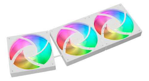 Refrigeración Liquida Gamdias Chione E4-420 Argb (blanco) Led Rgb