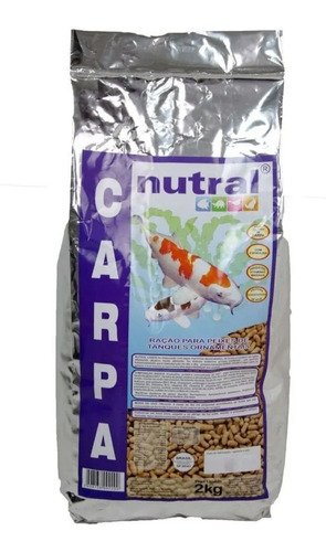 Ração P/ Carpas Nutral 2kg