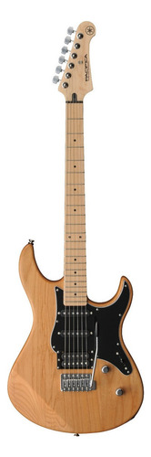 Guitarra eléctrica Yamaha PAC012/100 Series PACIFICA 112VMX de aliso yellow natural satin satin con diapasón de arce