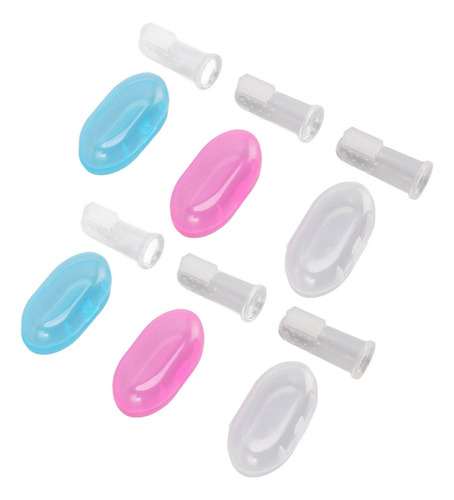 Cepillo De Dientes Para Recién Nacidos, 6 Piezas, Seguro Y S