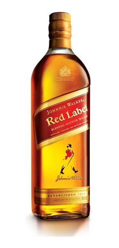 Imagen 1 de 1 de Johnnie Walker Red Label 1 Litro