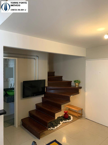 Apartamento Duplex Com 1 Dormitórios E 1 Vaga No Brooklin - 2055
