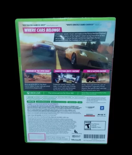 Forza Horizon - Xbox 360