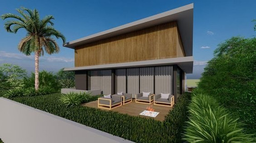 Casa Em Construção À Venda No Alphaville Residencial 01 Com 4 Suítes - Cnc1520
