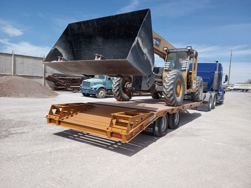 Remolque Lowboy Traila Argolla Retroexcavadoras Precio Neto